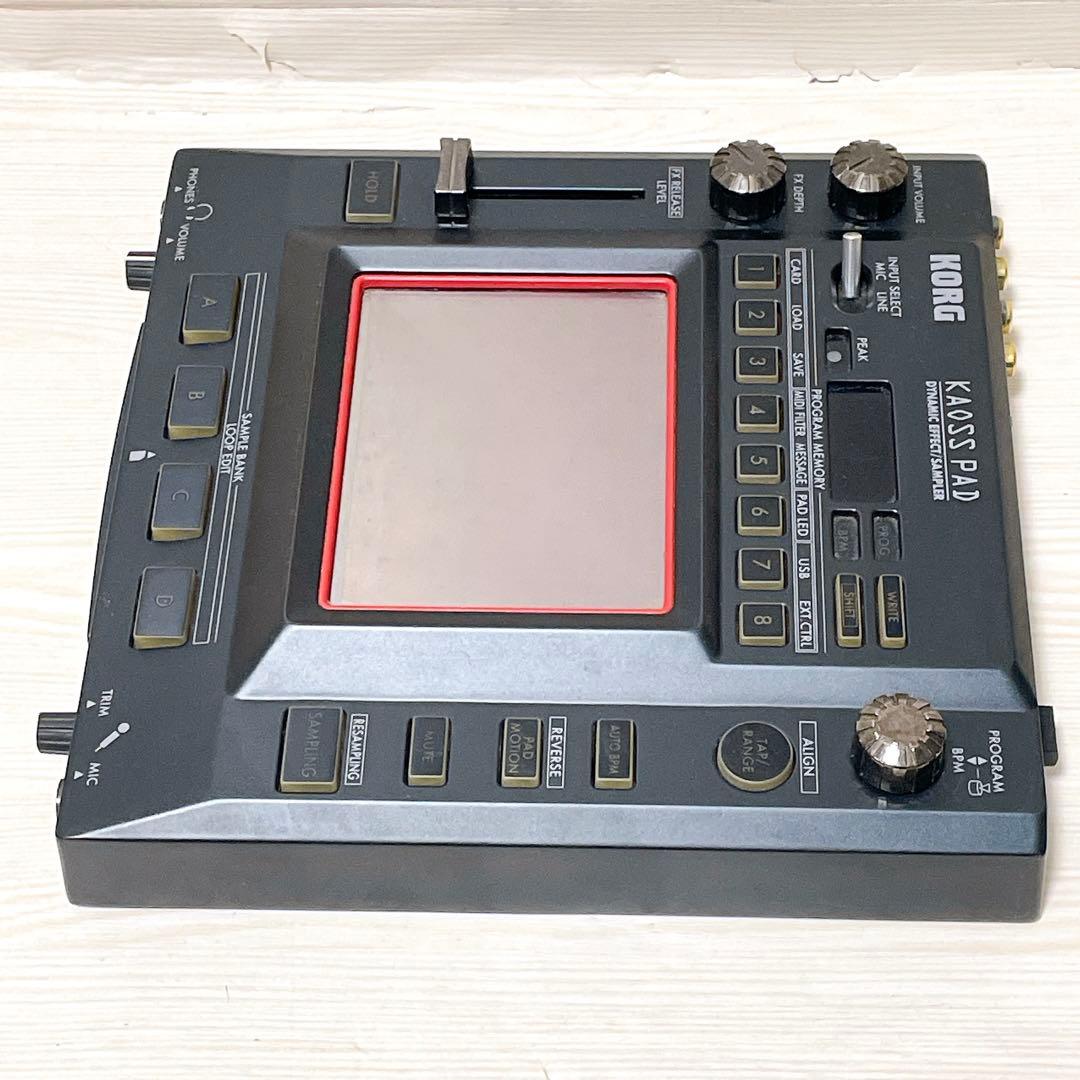 KORG KP-3 コルグ カオスパッド エフェクト サンプラー ブラック