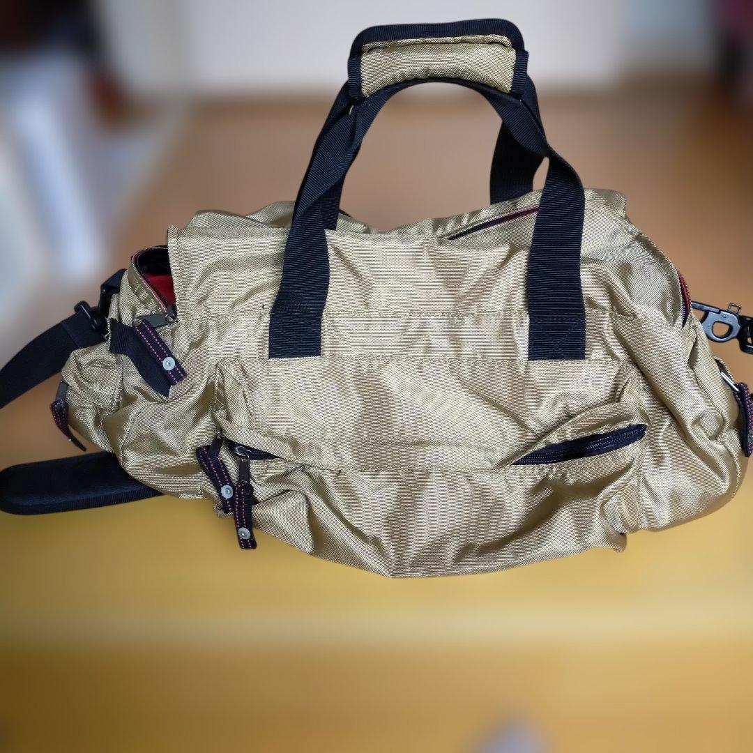 GAP ベージュ ボストンバッグ 耐久性