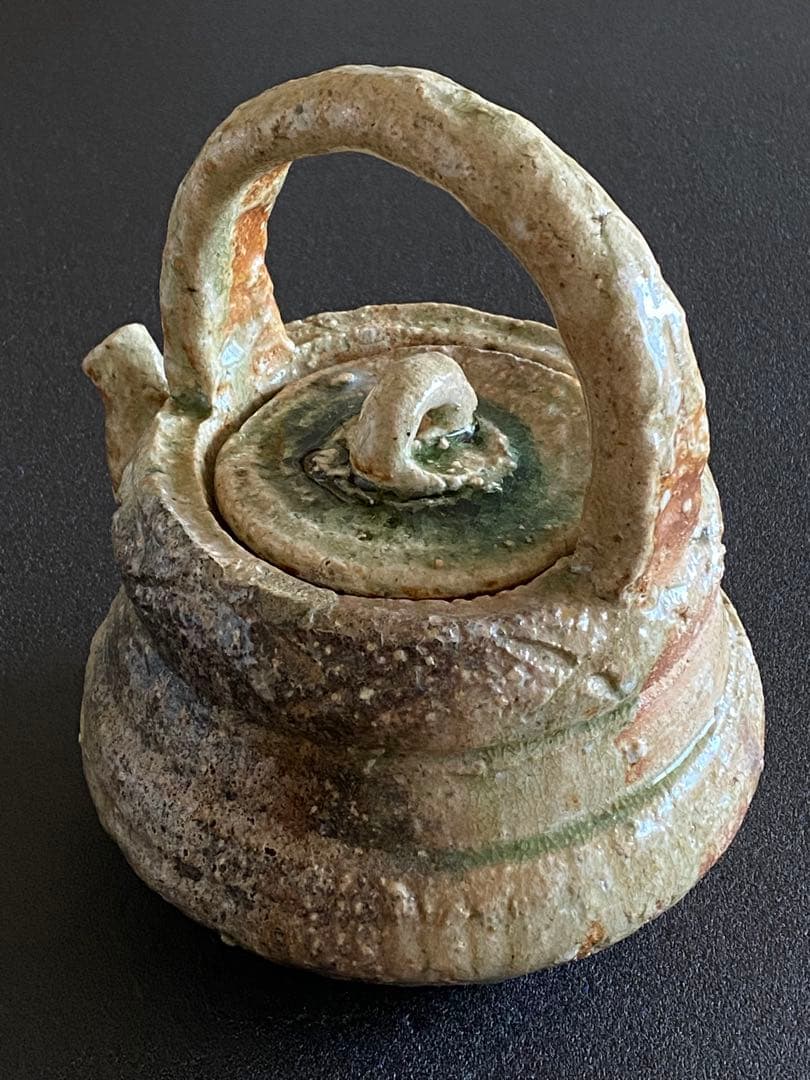 信楽焼　土瓶　井村侊生　　#3501