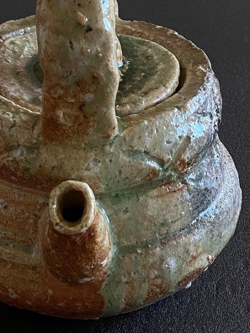 信楽焼　土瓶　井村侊生　　#3501