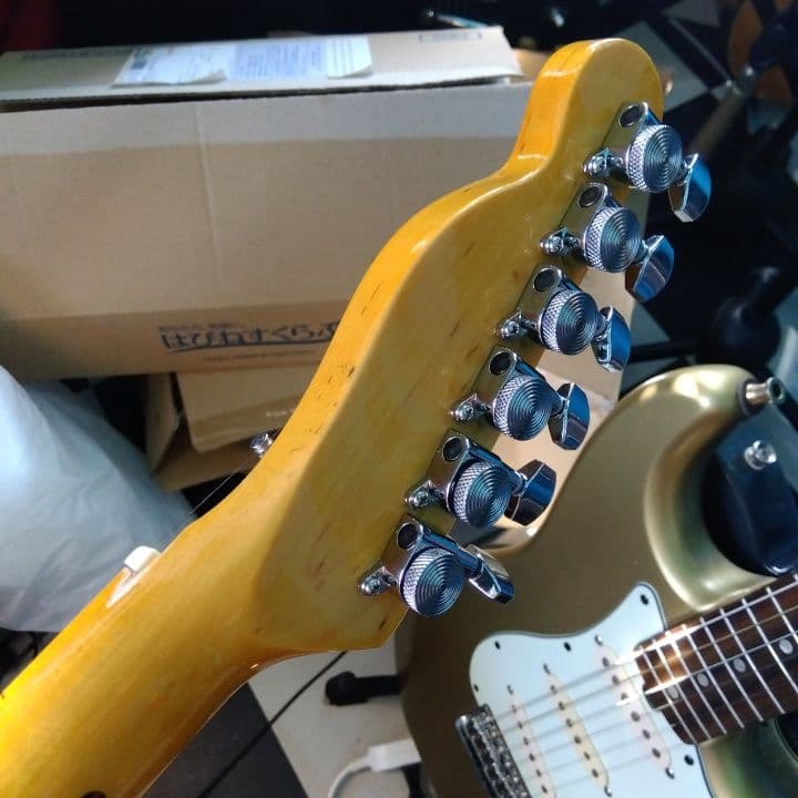 テレキャスタータイプ エレキギター サンバースト