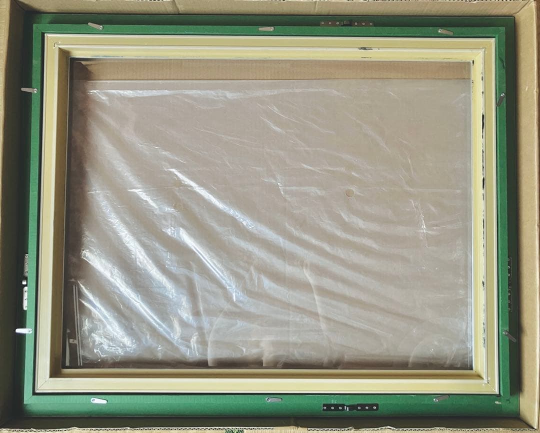 額縁 P15 シルバー アンティーク調 油彩額