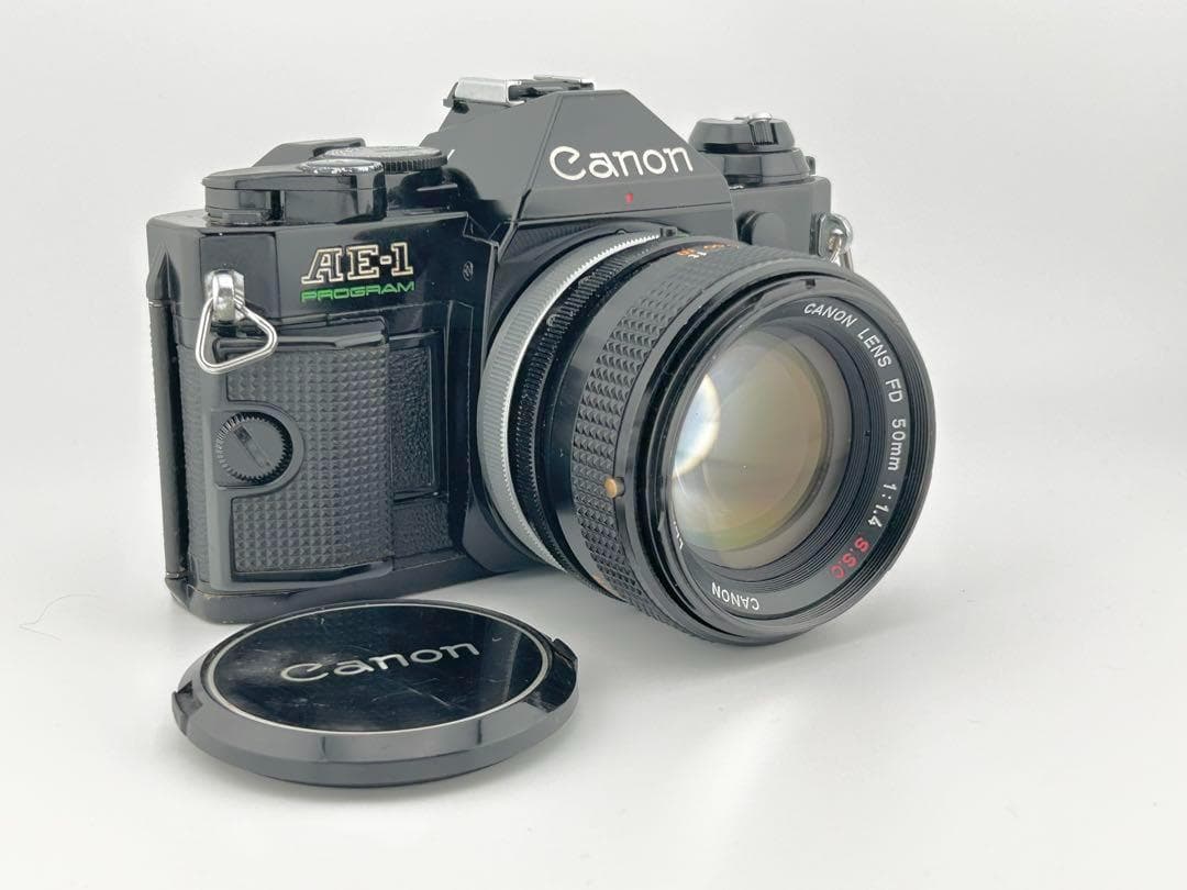【完動品】　Canon AE-1 + FD 50mm S.S.C　動作確認済