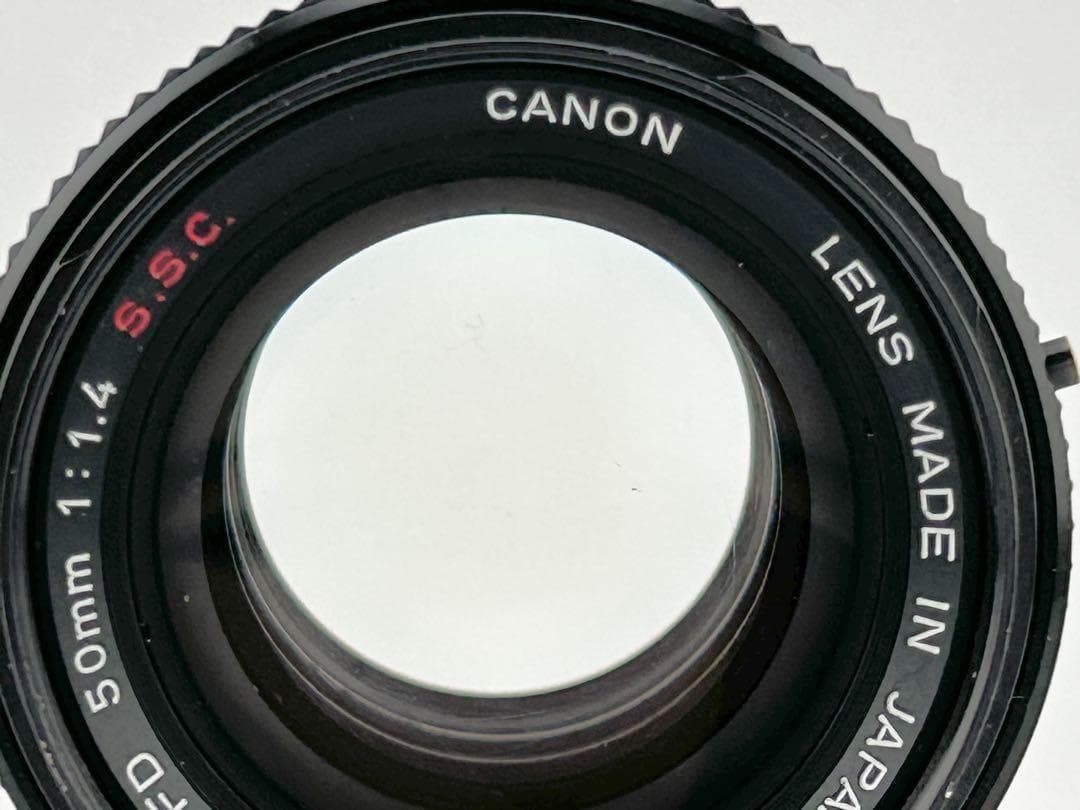 【完動品】　Canon AE-1 + FD 50mm S.S.C　動作確認済