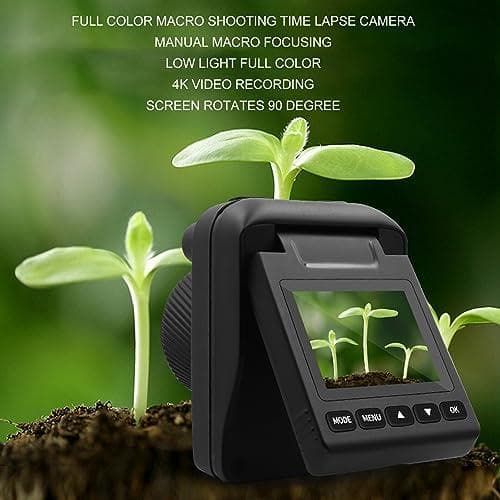 タイムラプスカメラ 4K対応 ディスプレイ付き