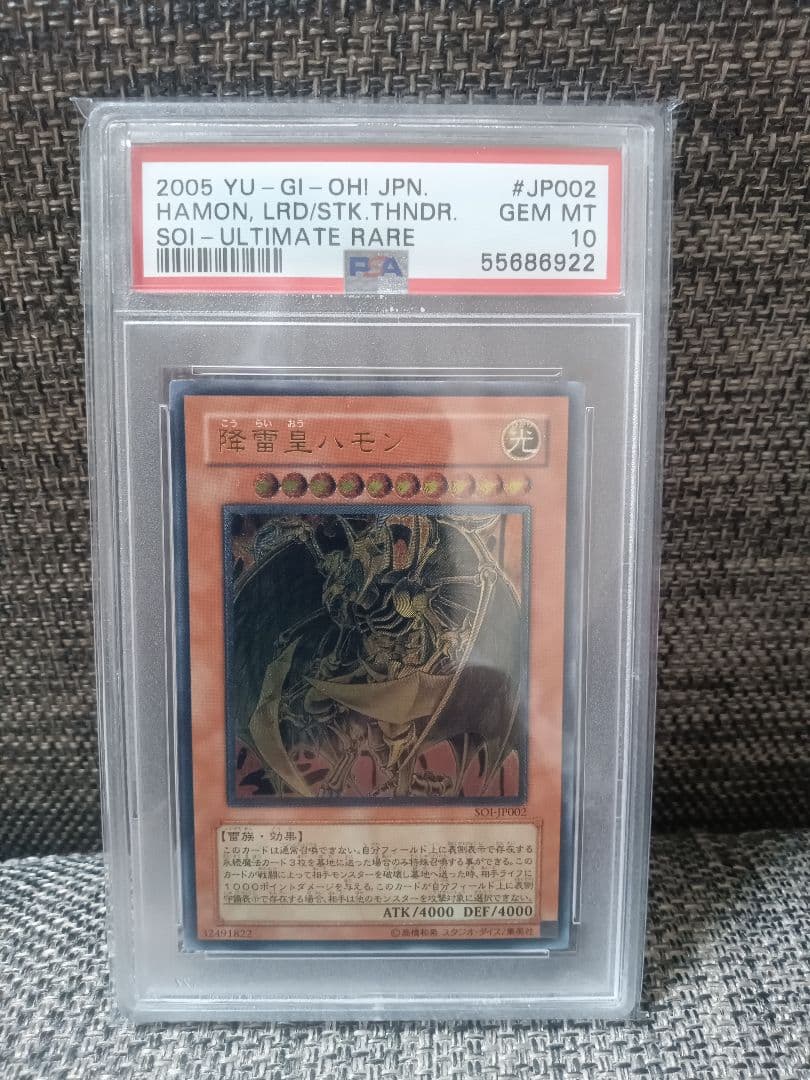 降雷皇ハモン レリーフ PSA10