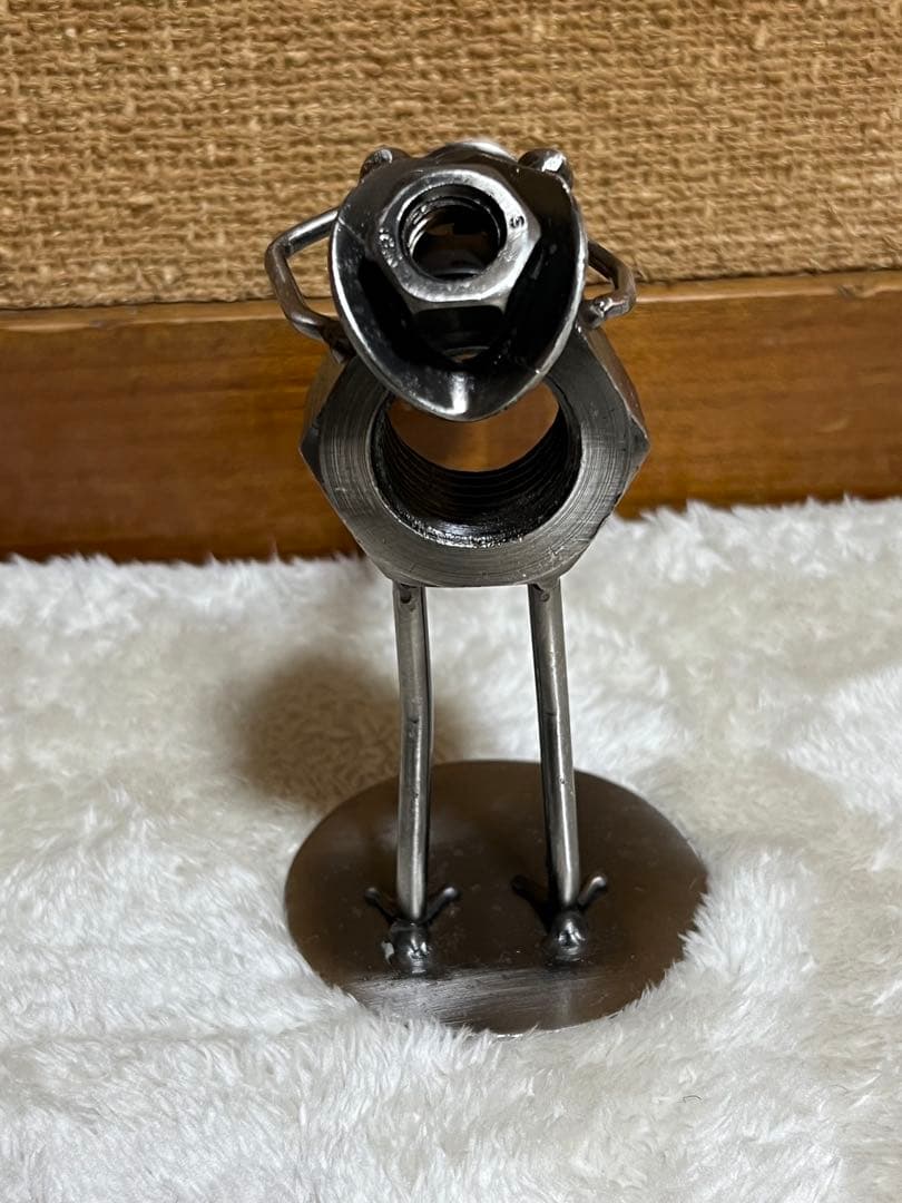 カエル　メタルクラフト　音楽隊　メタルアート　バイク