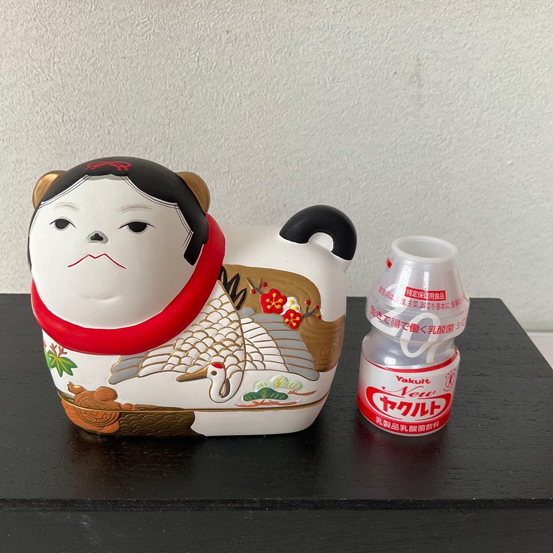 キツネのお雛様　ミニ雛 創作縮緬人形　ひな祭り　 犬筥