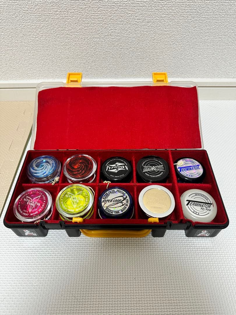 ハイパーヨーヨー セット 10個 ハードケース付 おまけ付 最終価格