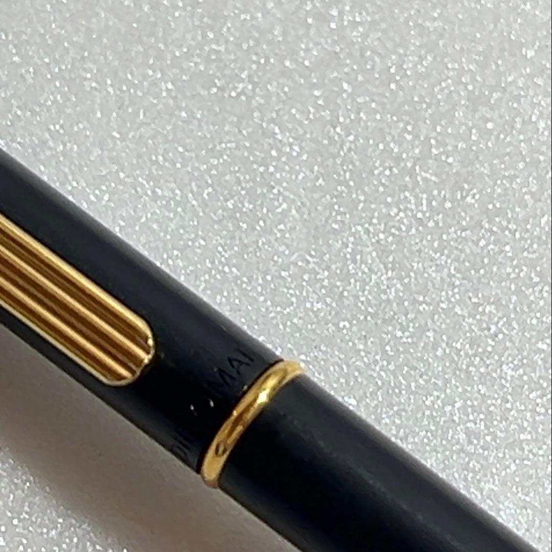 ディプロマット ティファニー 旧ロゴ ドイツ製 ツイスト式 青 ボールペン