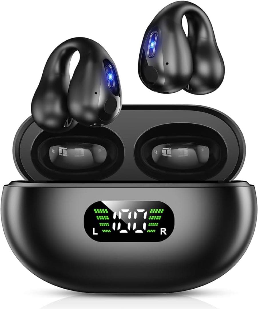 イヤホンbluetooth 2024音質強化 ワイヤレスイヤホン オープンイヤー