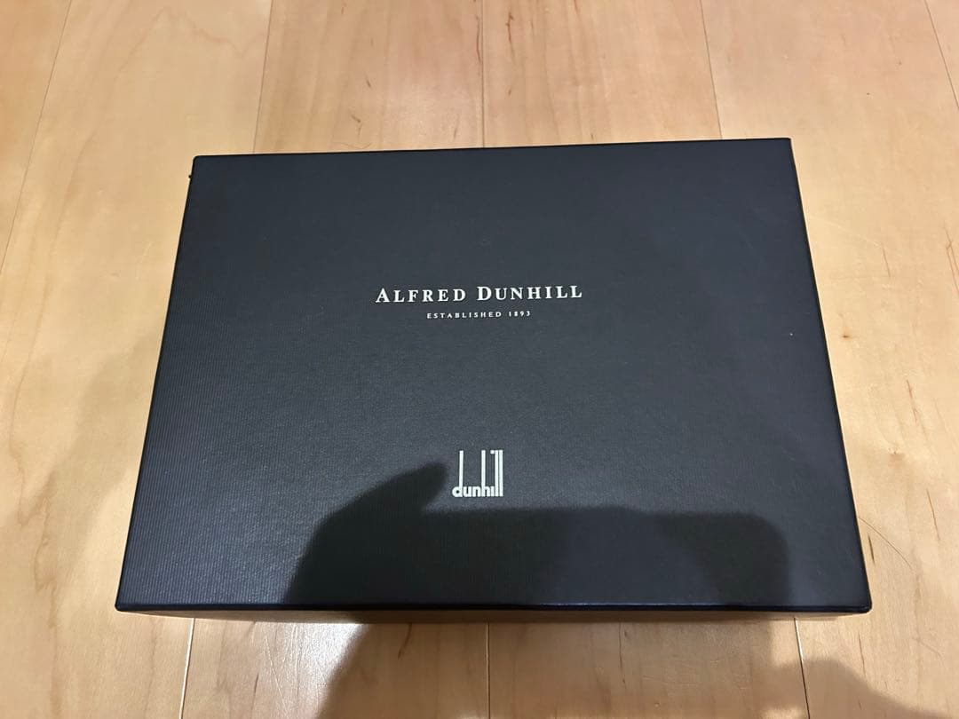 Alfred Dunhill ロック付きクラッチバッグ ブラック