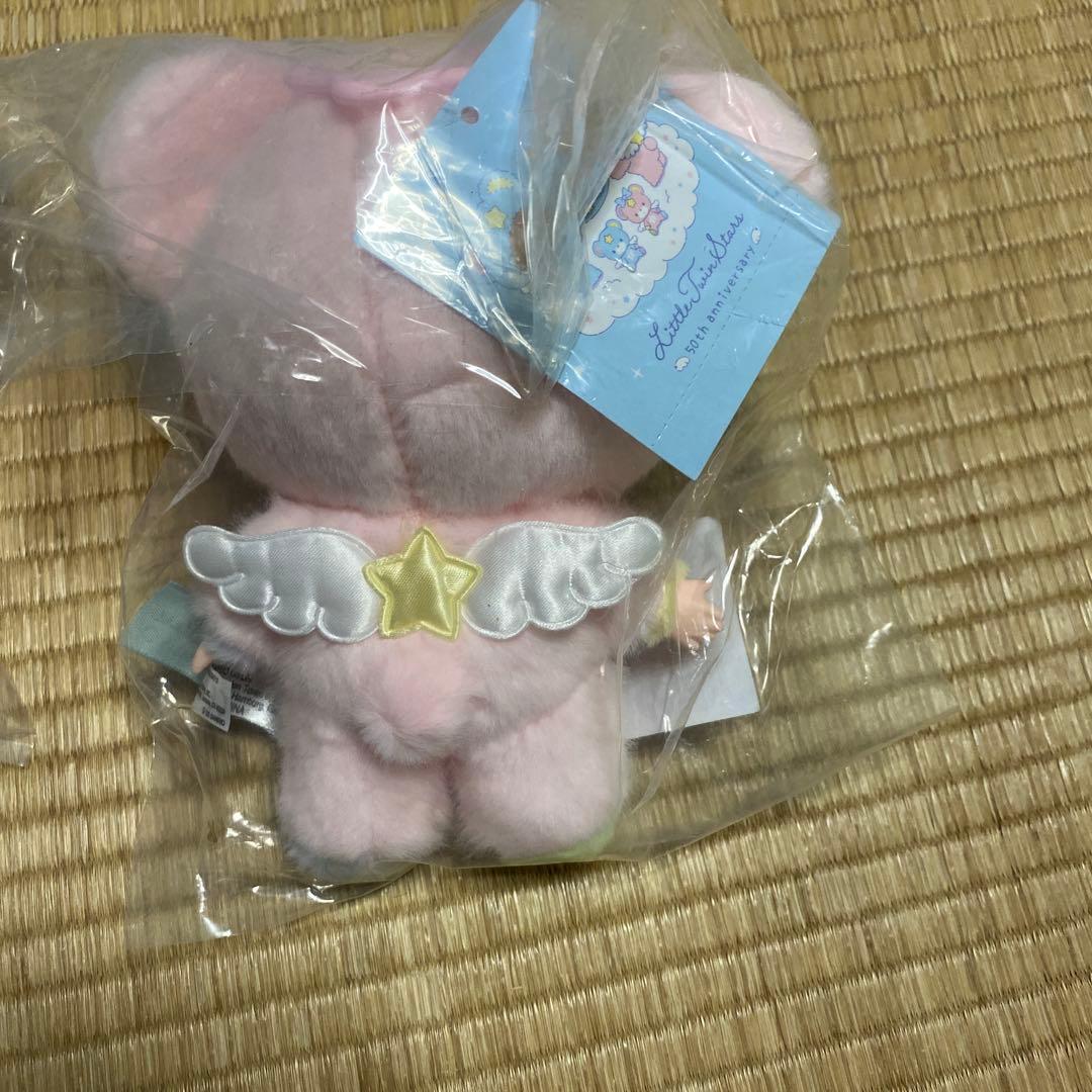 リトルツインスターズ 50周年　星空のエンジェル　マスコットホルダー　キキララ