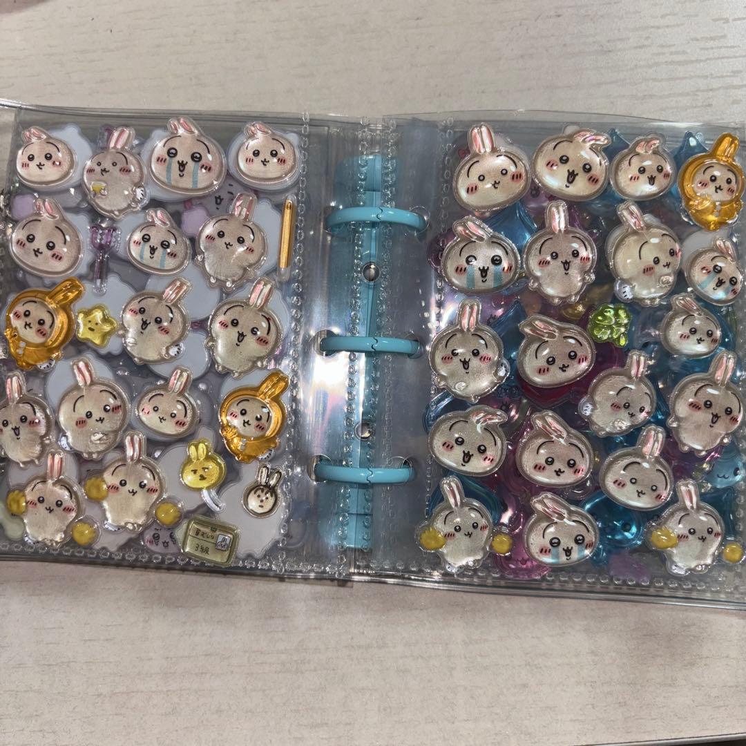 シール帳 完成品 ボンボンドロップシール しずくちゃん ちいかわ