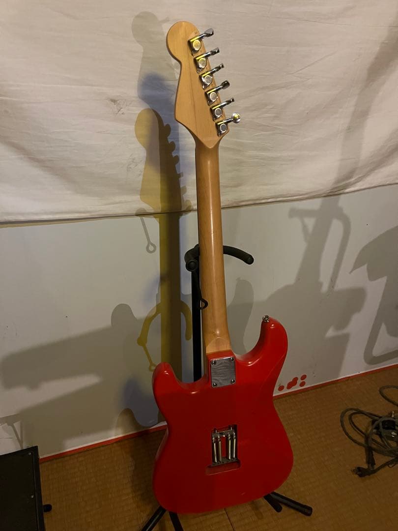 スクワイヤーStratocaster ジミヘンドリックス 風 カスタムペイント