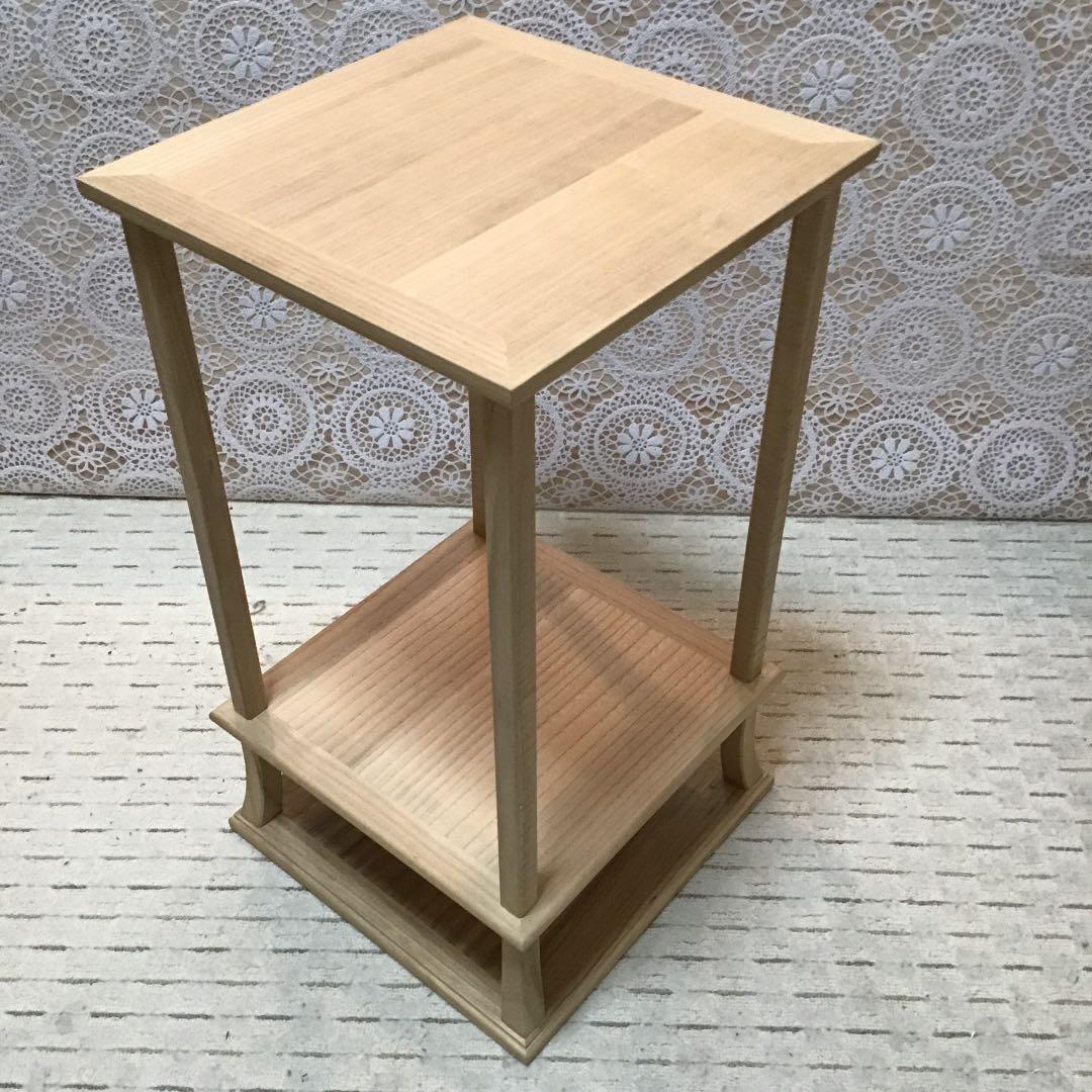 茶道具 小卓 桐小卓 指物師 宗慶 作 N73K