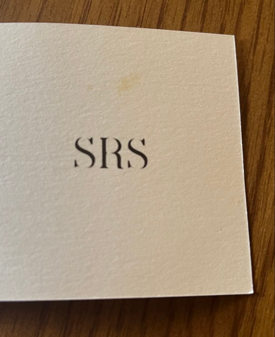 ダブルフィンガーリング　シルバークリスタル付き