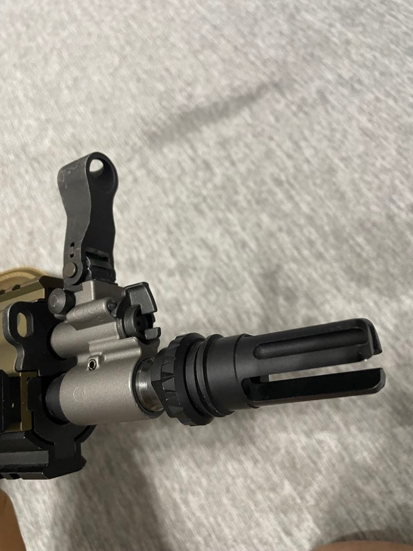 東京マルイ次世代電動ガンSCAR-L タンカラー　ブローバック、単・連射問題なし