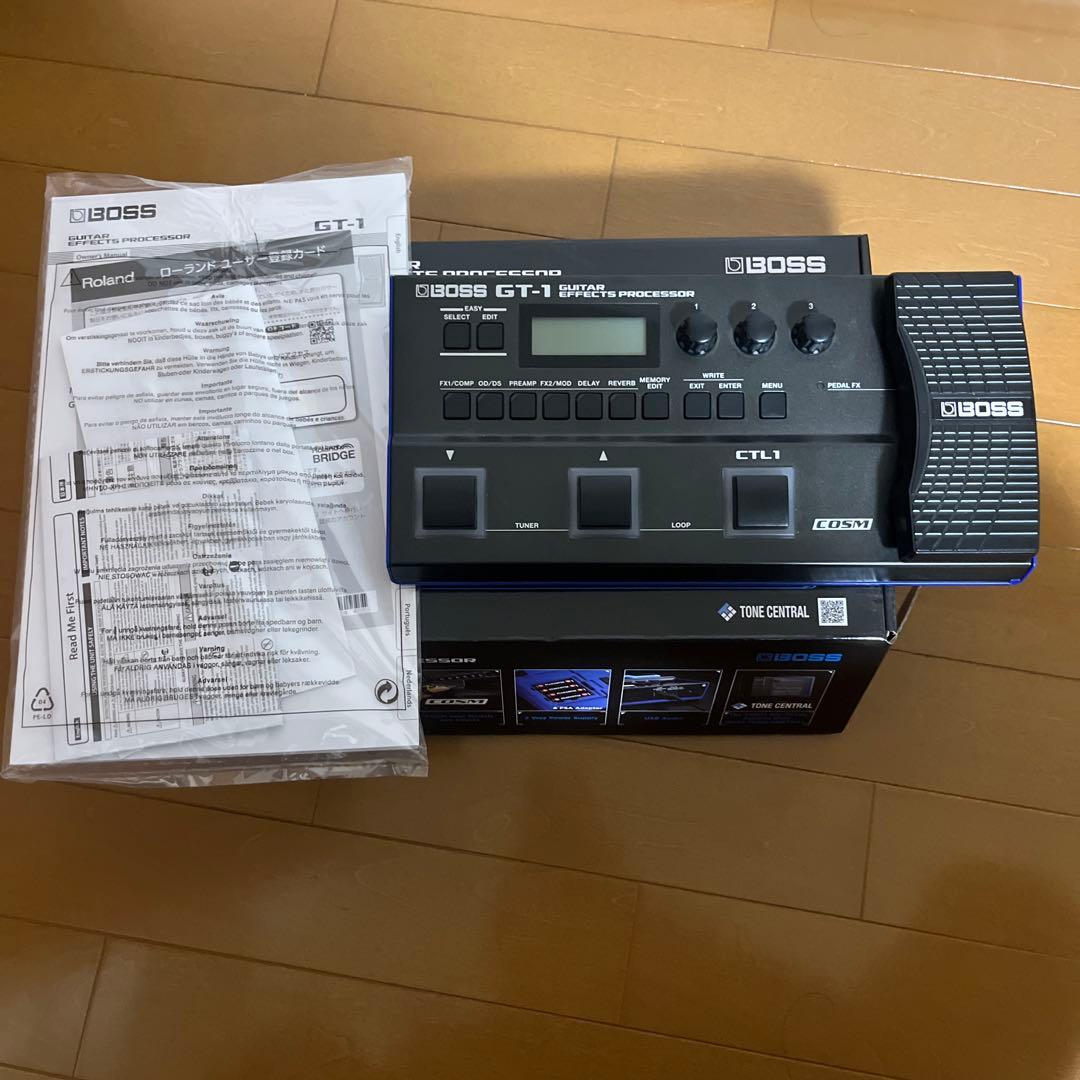 BOSS GT-1 ギターエフェクター　ボスアダプター