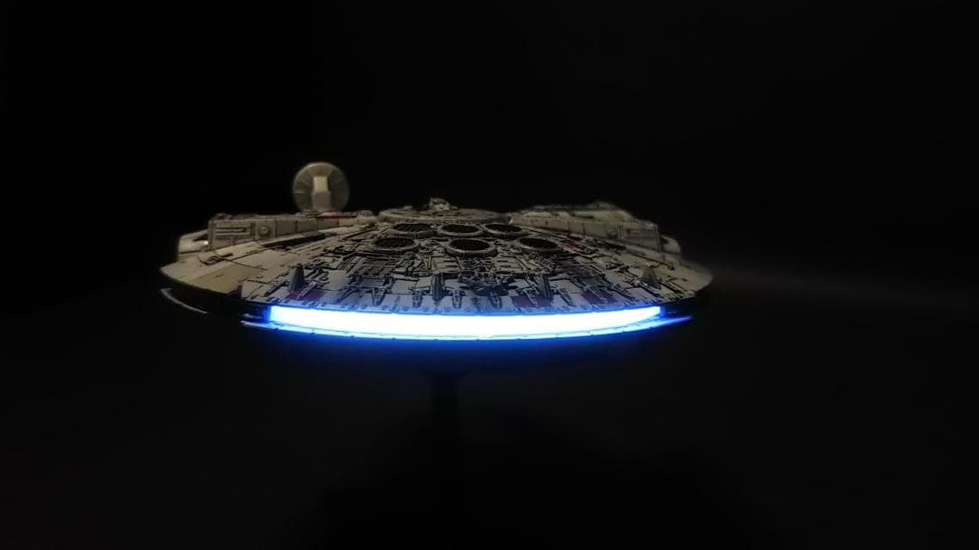 ミレニアムファルコン 電飾改修 完成品 ビークルモデル　1/350　管A3