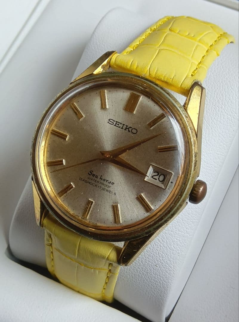 再値下げ!レアヴィンテージ SEIKO Seahorse 手巻き時計動作品