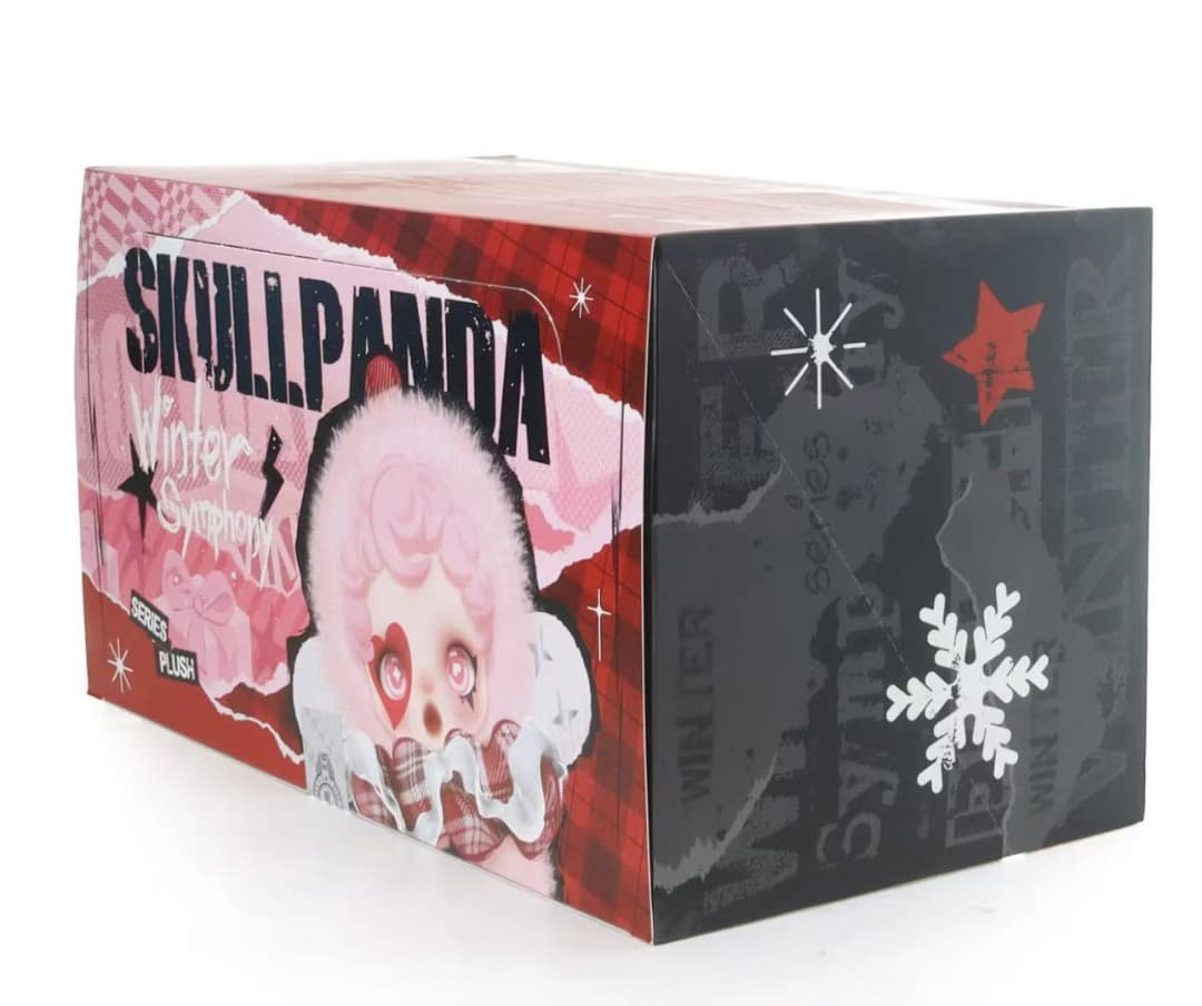 新品 POPMART SKULLPANDA 冬日楽章 キーホルダーBOX 6個入