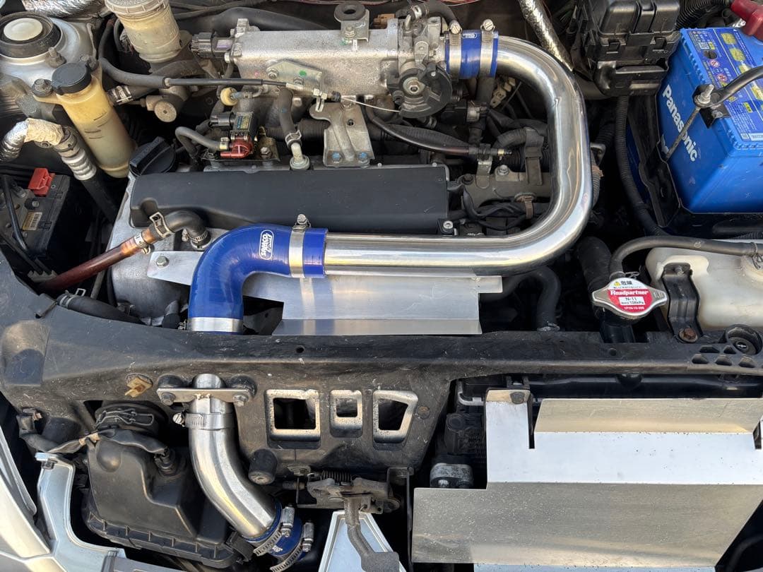 コペン　インテークパイプ　も。ファク