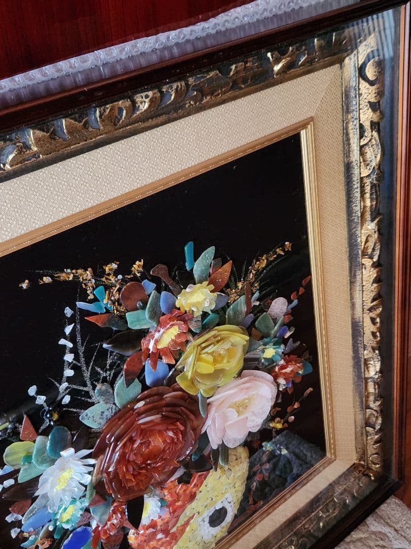 特大サイズ！　宝石画、貴石画
