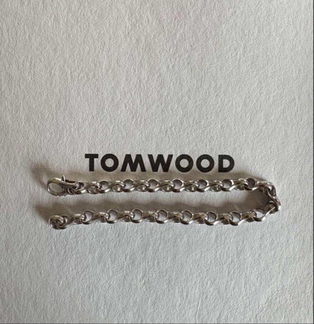 TOMWOOD シルバーチェーンブレスレット　7inch