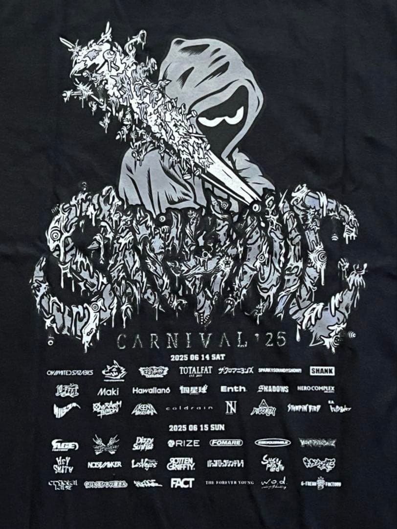 【未開封】サタニックカーニバル2025 Tシャツ XL
