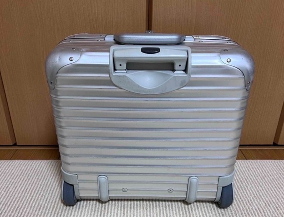 廃版希少☆人気☆黒ロゴ☆リモワ ルフトハンザ ビジネストロリー 28L 2輪