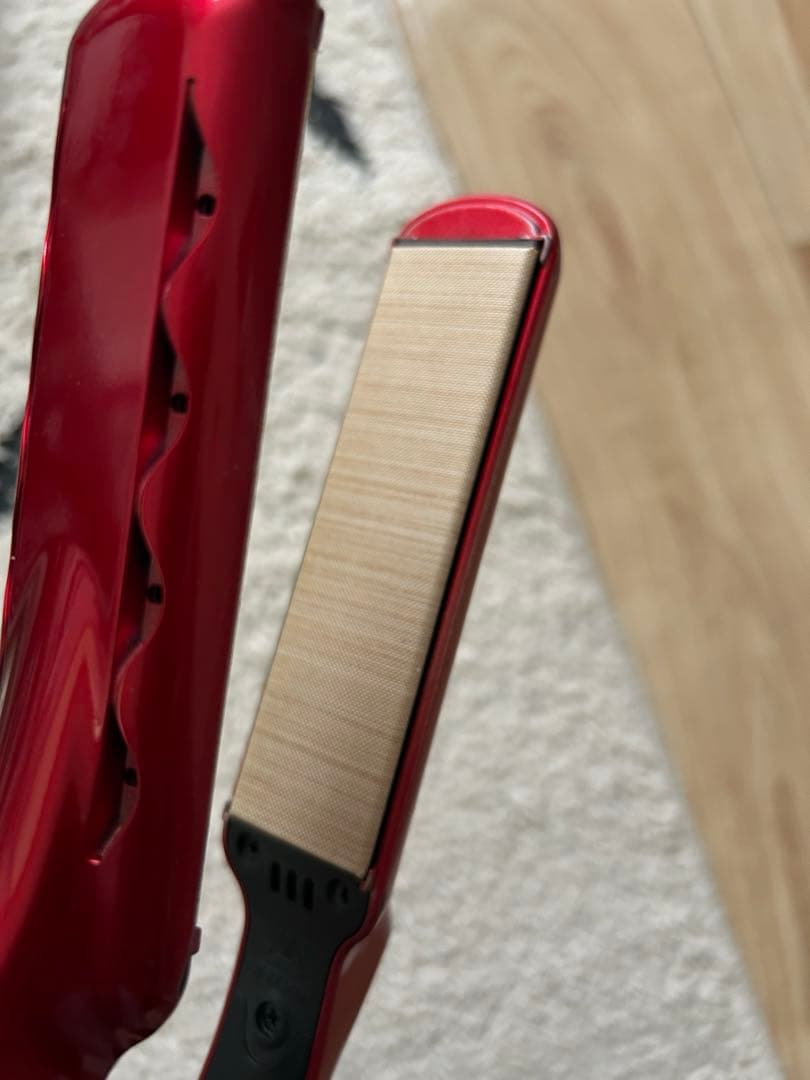 radiant ストレートヘアアイロン レッド