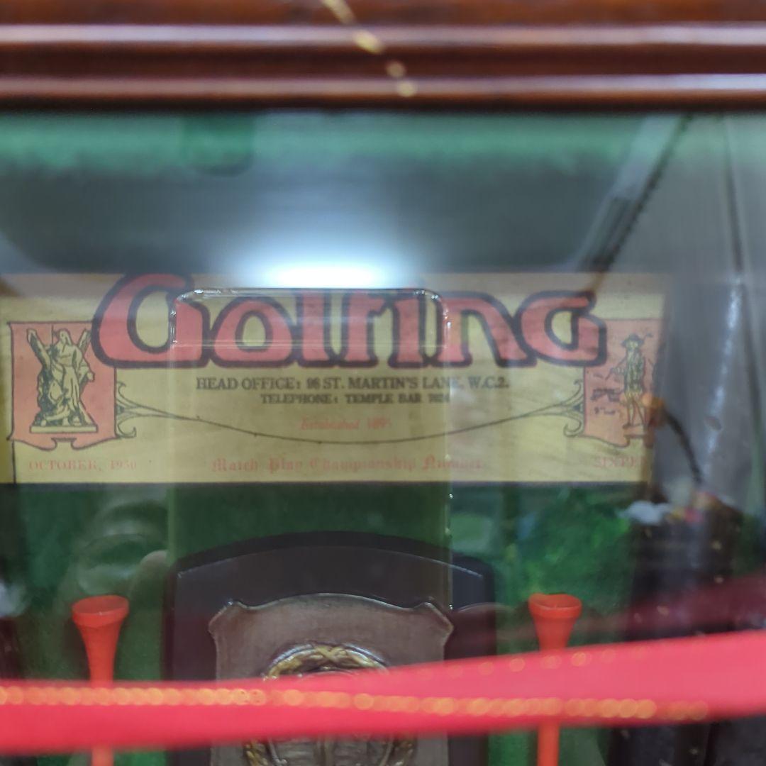 アンティークゴルフ　デコパージュ