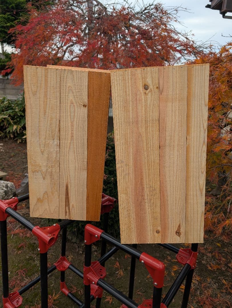 激安　りんご箱　フタ付2個　新品未使用　人気商品