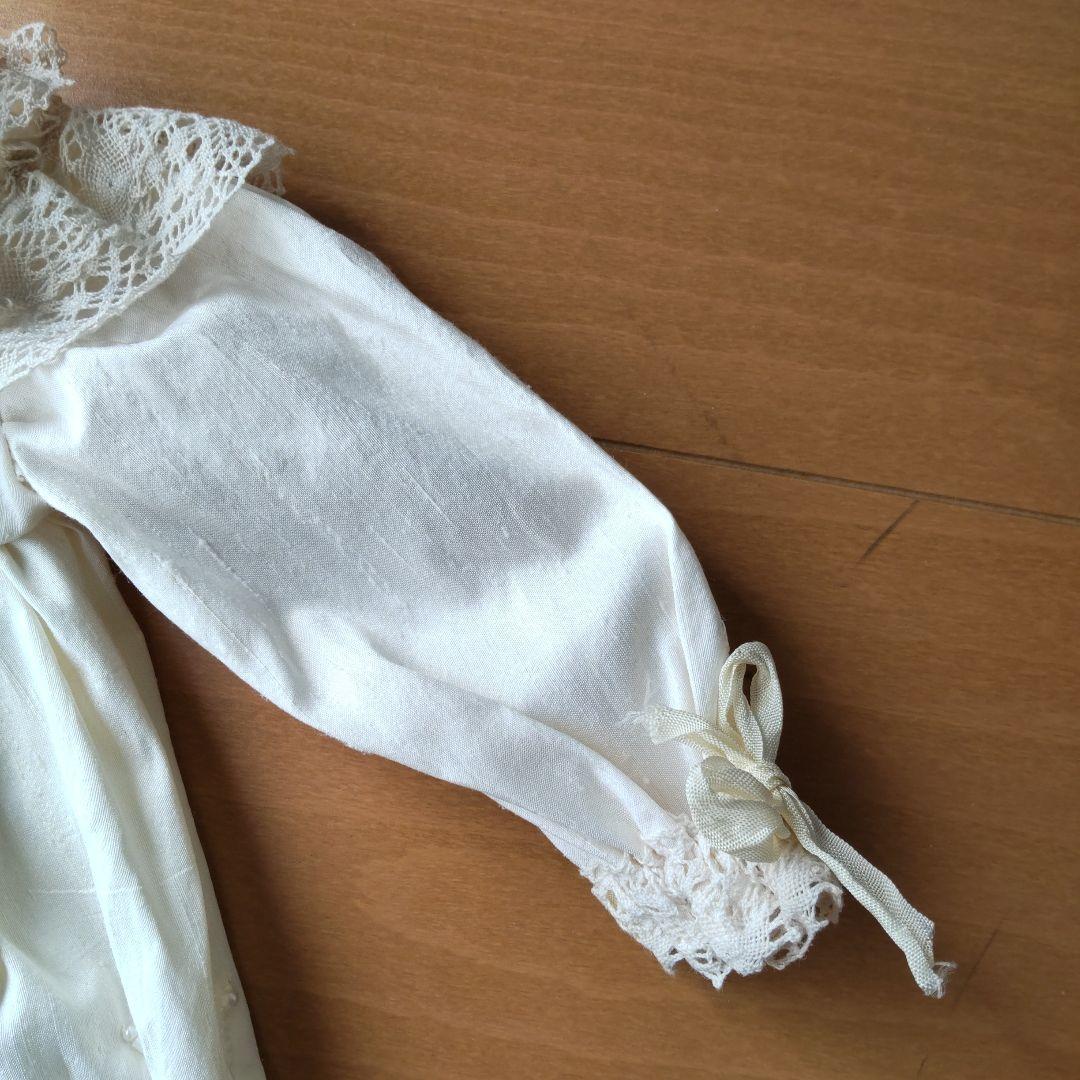 ヴィンテージのドレスをリメイクしたドールドレス♡