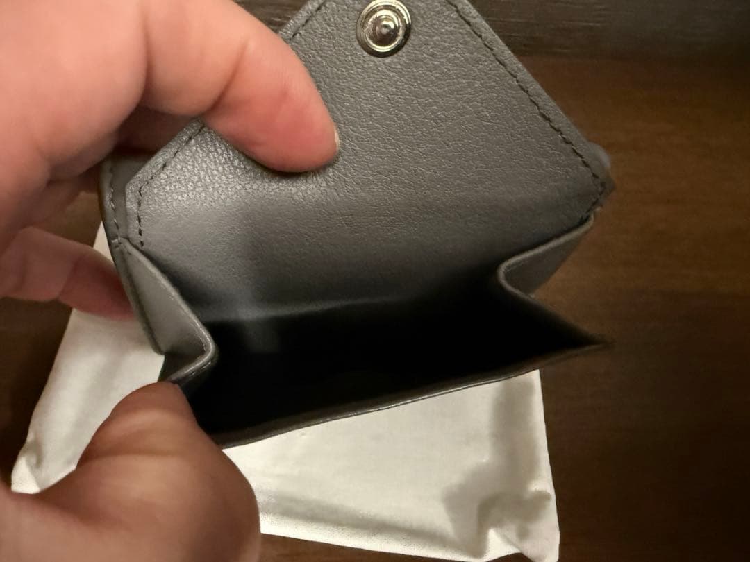 年末お値下げ　BALENCIAGA グレー 三つ折り財布