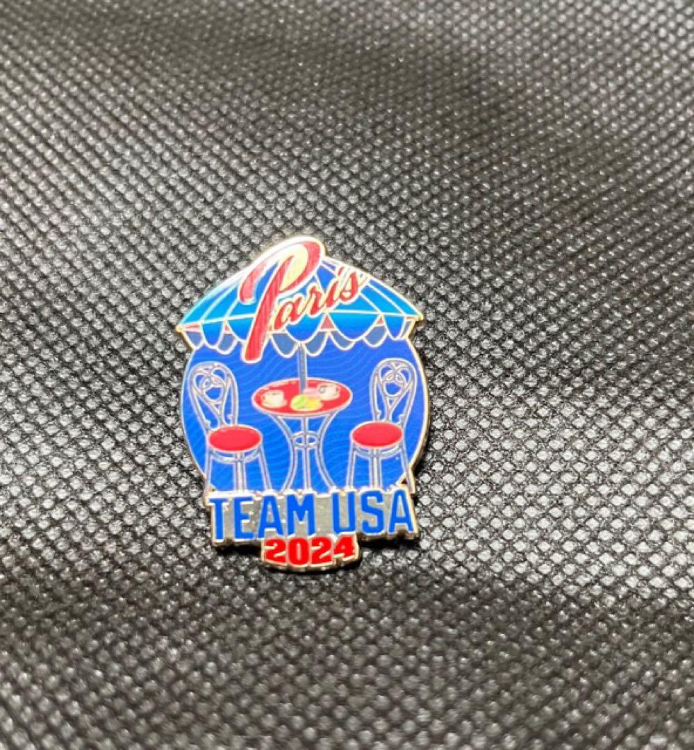 2024 パリオリンピック　アメリカ　ピンバッチ