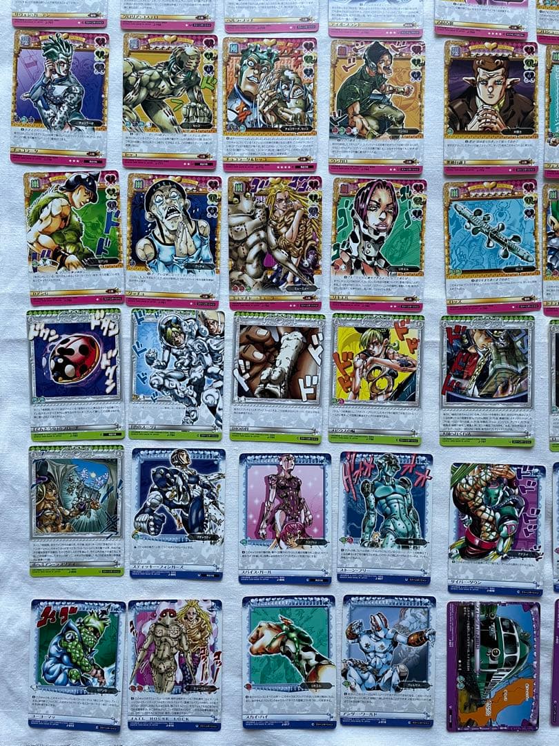 ジョジョの奇妙な冒険 ABC 題8弾 コモンカード/アンコモンカード 全90種