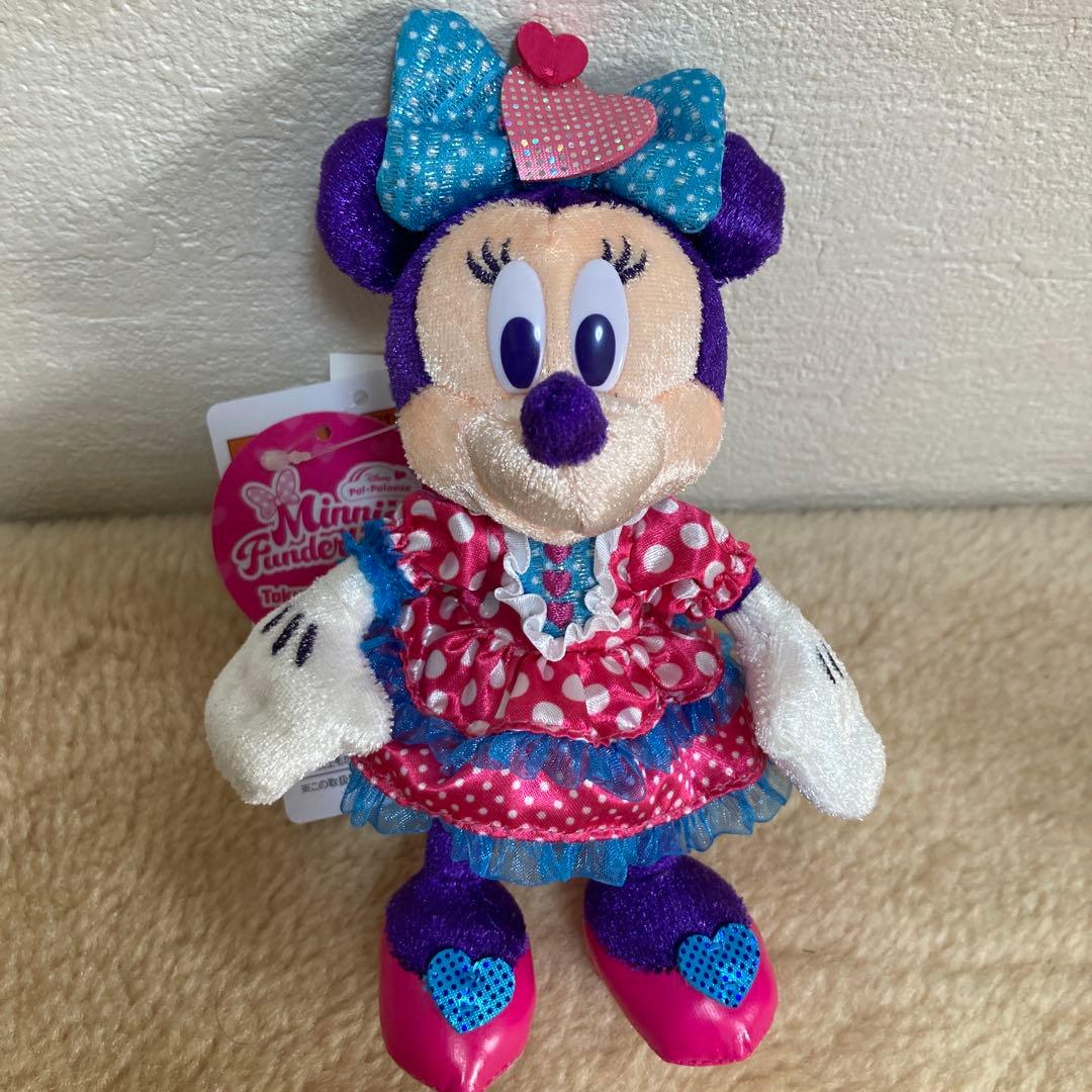 ディズニー　ぬいぐるみキーホルダー［ミニー ミッキー プルート ］パルパルーザ