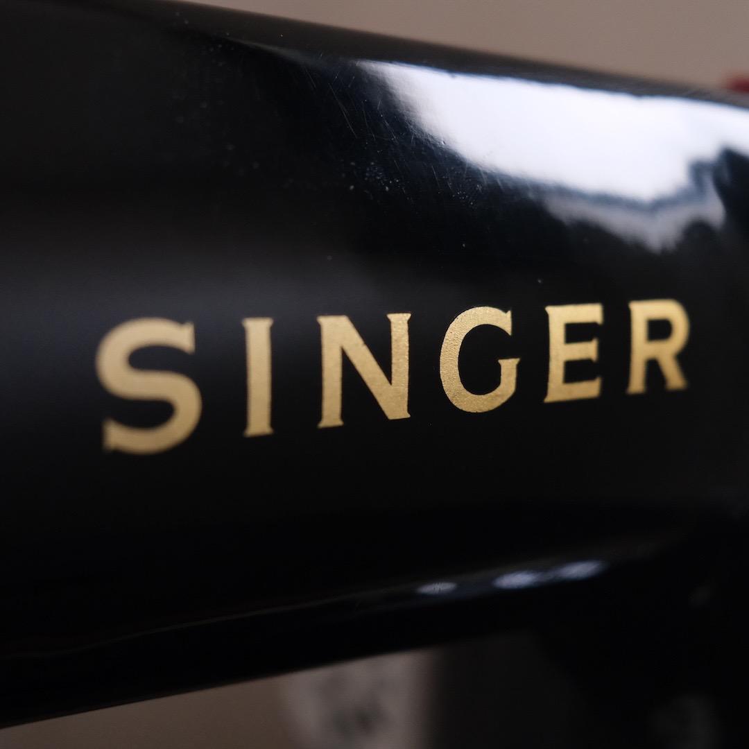 動作◎ SINGER シンガー　ミシン　191U アンティーク　ヴィンテージ
