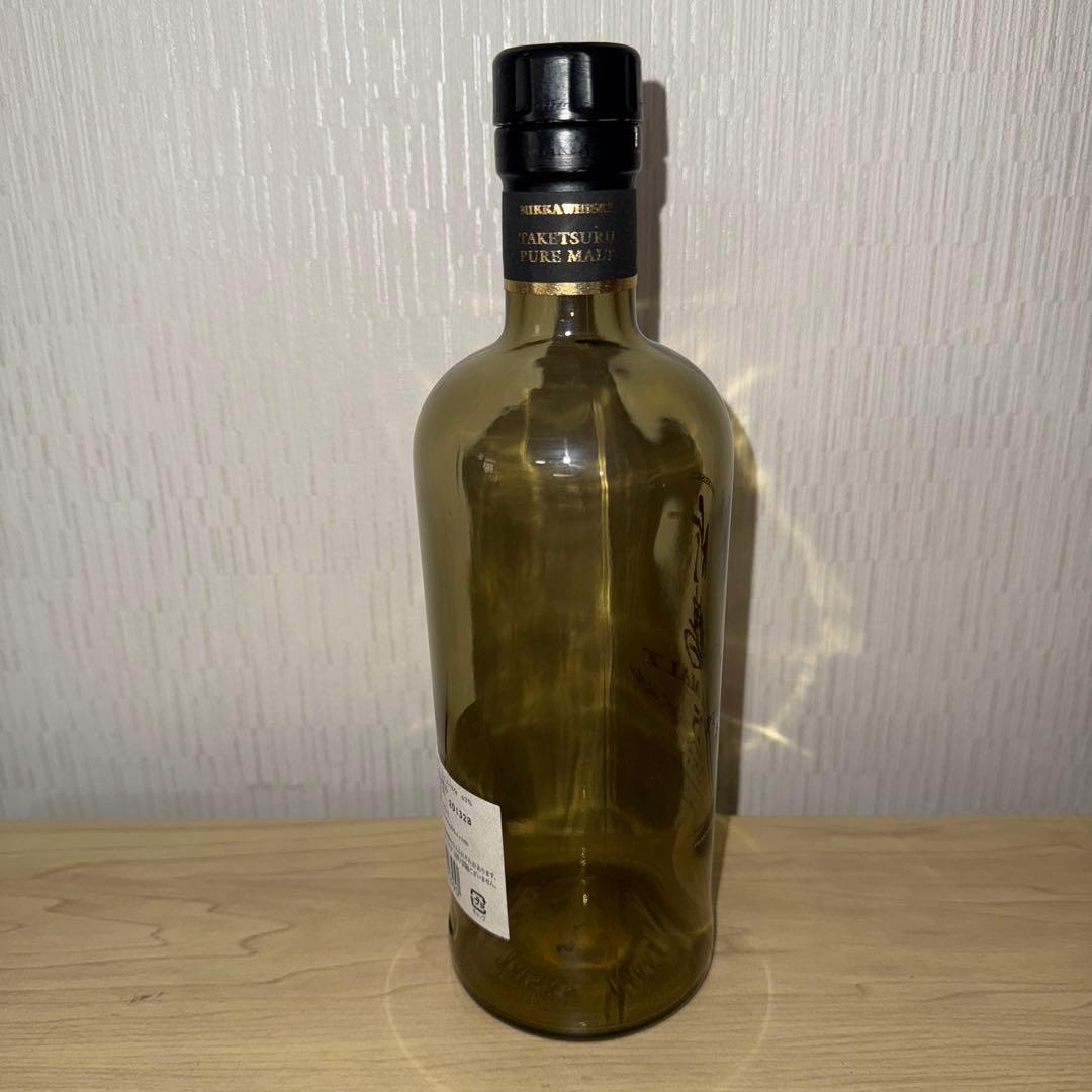 竹鶴25年　空瓶　未洗浄　ダンボール付き　1本