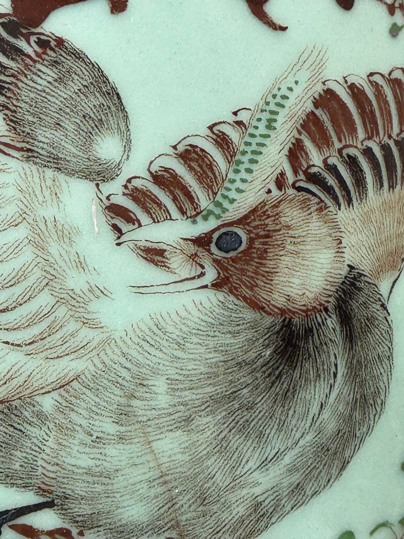 ‼️sora‼️リサイクルFORT必見‼️瀬戸焼の名品級‼️花鳥図の大花瓶‼️