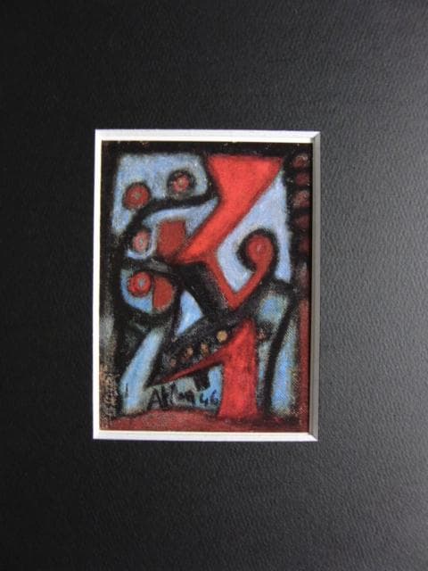 ジャン・ミシェル・アトラン、絵画1、希少画集画、新品高級額・額装付、状態良好