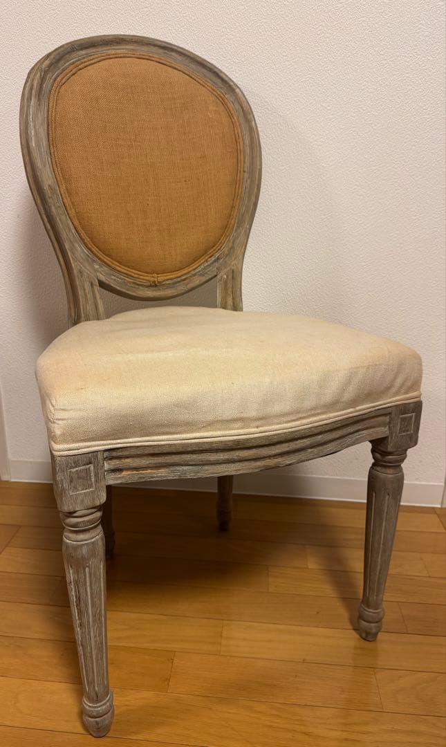 【匿名配送】ルイ16世様式アームレスチェア★Louis XVI style ②