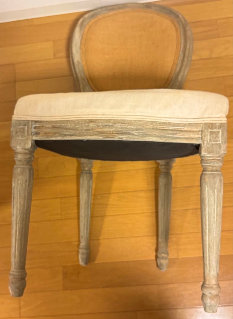 【匿名配送】ルイ16世様式アームレスチェア★Louis XVI style ②