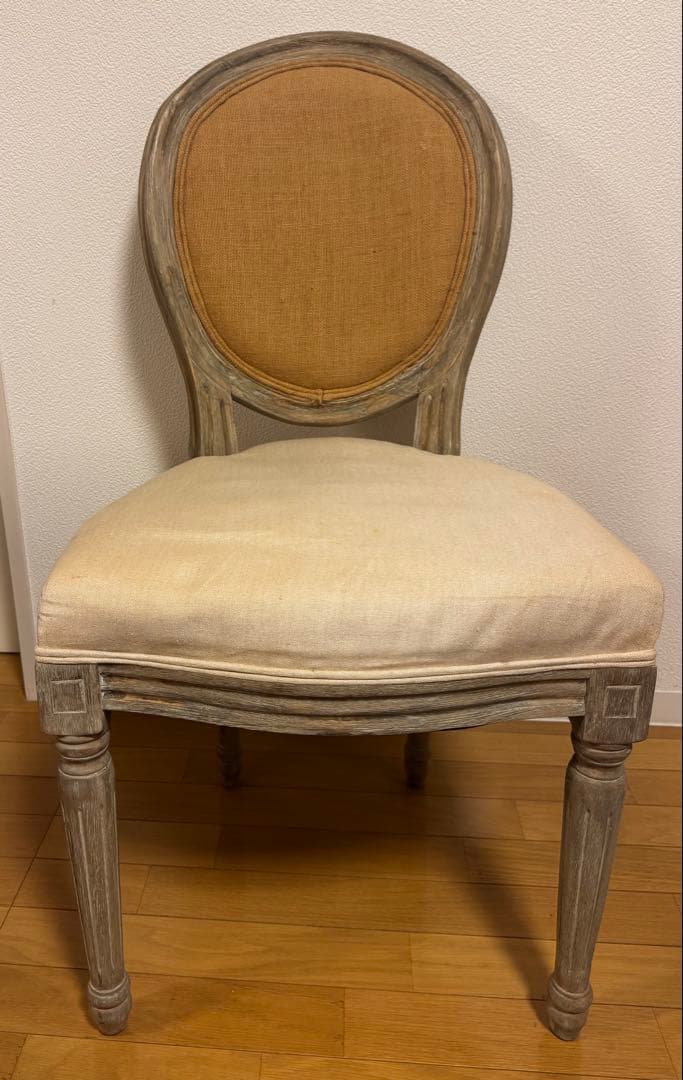 【匿名配送】ルイ16世様式アームレスチェア★Louis XVI style ②