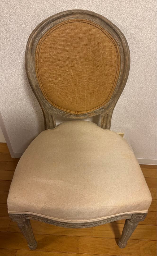 【匿名配送】ルイ16世様式アームレスチェア★Louis XVI style ②