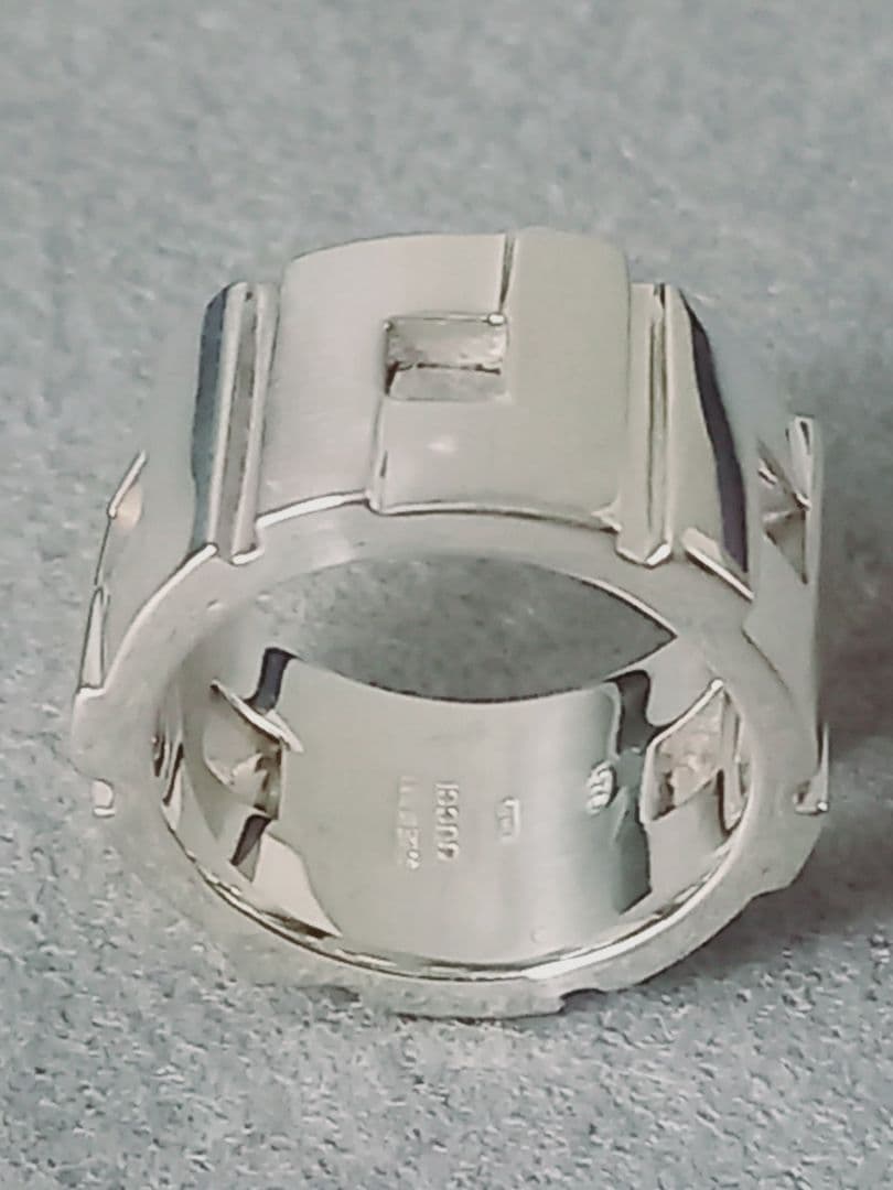 美品 GUCCI グッチ モダニスト シルバーリング