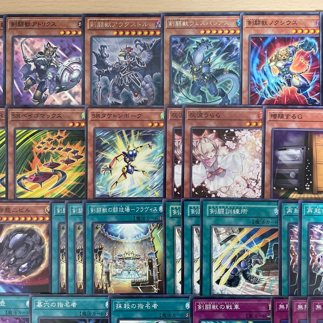 大会優勝構築 剣闘獣デッキ スレイブパンサー ドミティアノス ヘラクレイノス