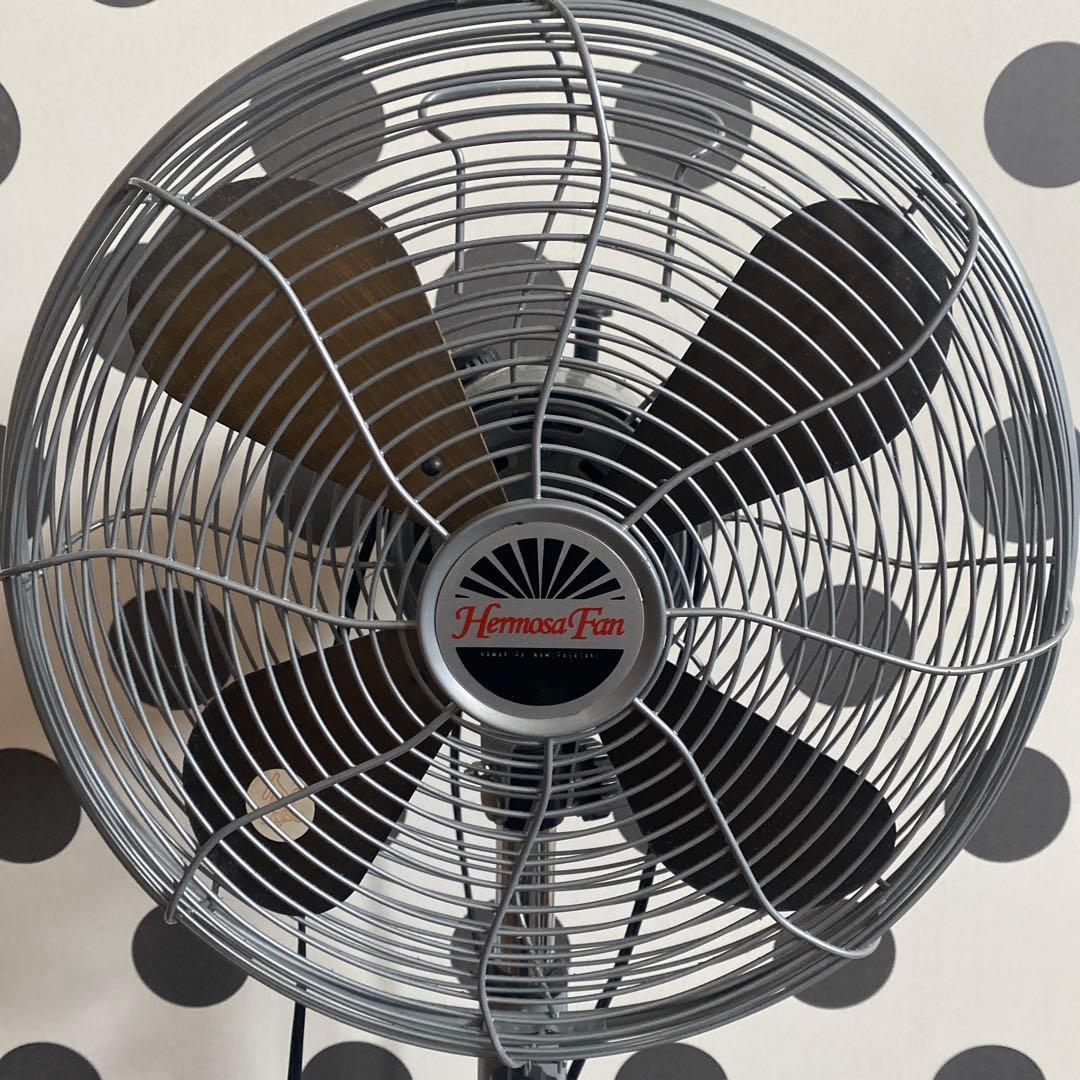 Hermosa Fan スタンドファン グレー　扇風機